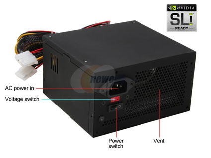 XCLIO GOODPOWER 500W 500W Power Supply - Retail