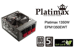 Enermax EPM1350EWT Platimax 1350W 89PLUS EPS 12V Modular PSU