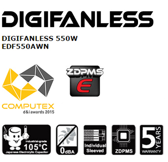 ENERMAX EDF550AWN 550W Power Supply