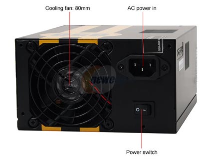 Antec TPQ-850 850W Continuous Power "compatible with Core i7/Core i5" Power Supply - Retail