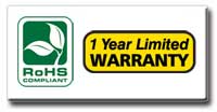 One-Year Warranty and Environmentally Responsible Design