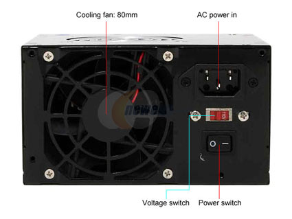 Sunbeam PSU-BKS580-US 580W Power Supply - OEM