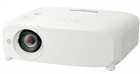 Panasonic PT-VZ580U Projector Angled to the Left