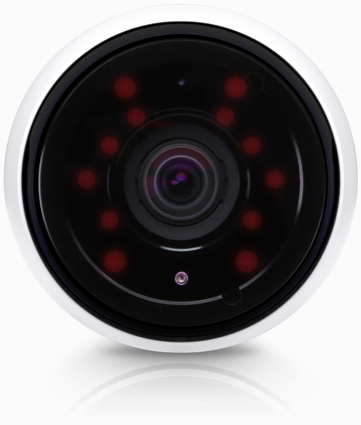 Large Image of Lens which can see infrared LEDs.