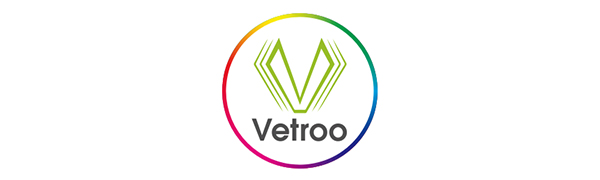 Vetroo DF120 120mm Case Fan White LED Lighting PC Cooling Fan With Yellow
