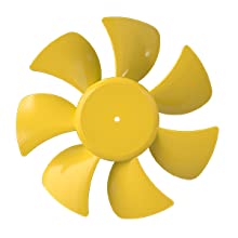 Vetroo DF120 120mm Case Fan White LED Lighting PC Cooling Fan With Yellow