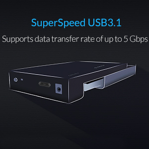 ORICO 3.5 inch USB 3 Type C