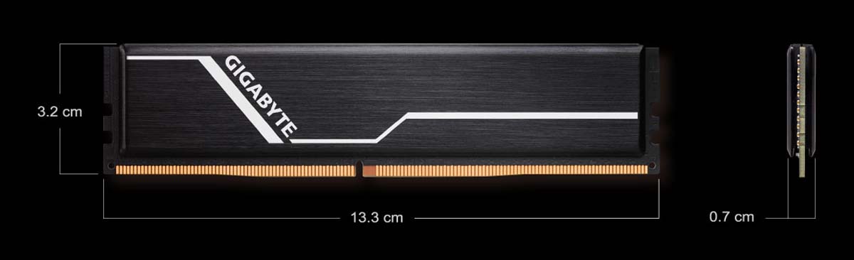 Gigabyte 16GB (2 x 8GB) DDR4 2666 (PC4 21300) Desktop Memory Model GP-GR26C16S8K2HU416 5 100 % TESTED