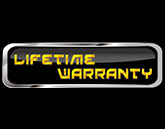 Lifetime Warranty Badge Graphic