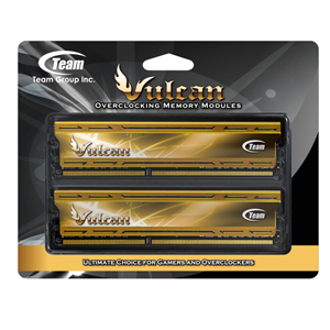 Team Vulcan PC3 12800 DDR3 / DDR3L 1600 4GBx2 Desktop Memory TLYD38G1600HC9DC01