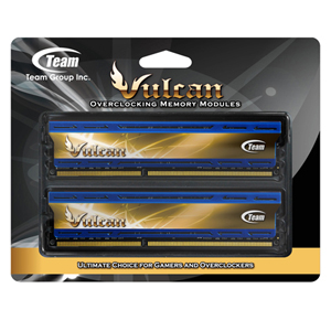 Team Vulcan PC3 12800 DDR3 / DDR3L 1600 4GBx2 Desktop Memory TLBD38G1600HC9DC01