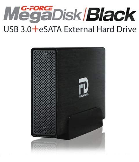G-Force USB 3.0 / eSATA Aluminum External Hard Drive