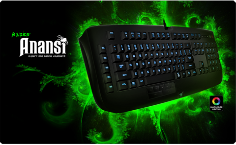 Razer Anansi – MMO Gaming Keyboard