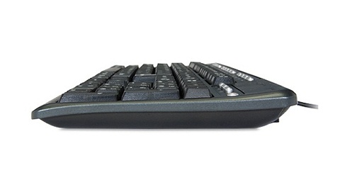 The Adesso® Multimedia Desktop Keyboard