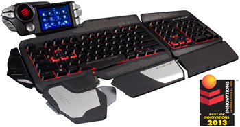 Mad Catz S.T.R.I.K.E. 7 Gaming Keyboard for PC