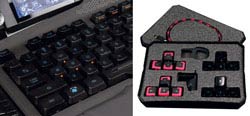 Mad Catz S.T.R.I.K.E. 7 Gaming Keyboard for PC - Optimized Main Keyboard