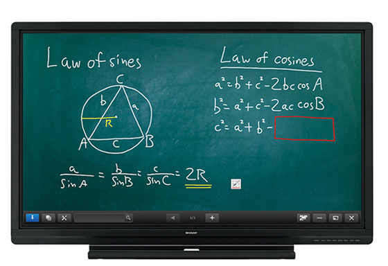 Sharp Aquos Board Pn C B Full Hd Interactive Lcd Display System