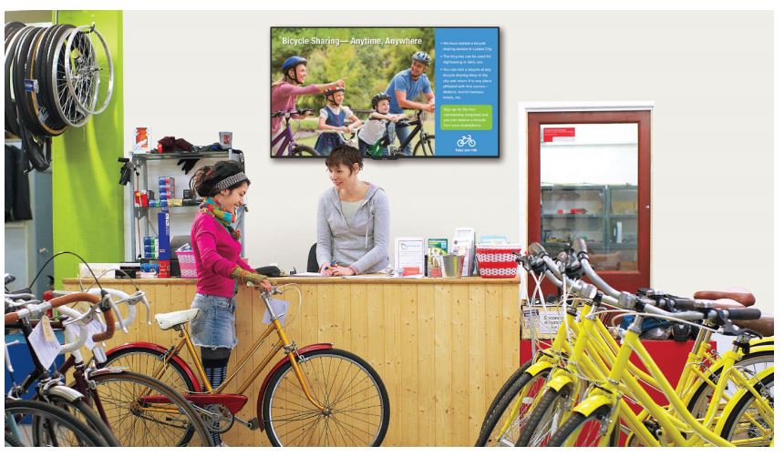 4K Ultra-HD Commercial TV for a Far-Reaching Impact