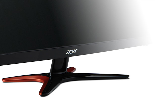 bottom of the monitor