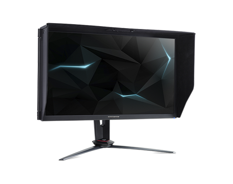 a monitor facing right
