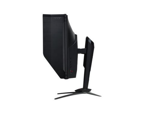 left side of the monitor