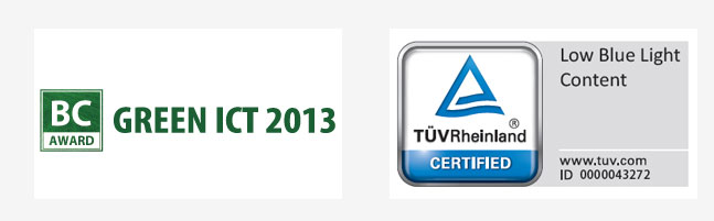 green ict 2013 icon , low blue light icon