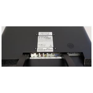 detail of the ports of the ViewEra V191HV2 monitor