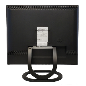 back of the ViewEra V191HV2 monitor