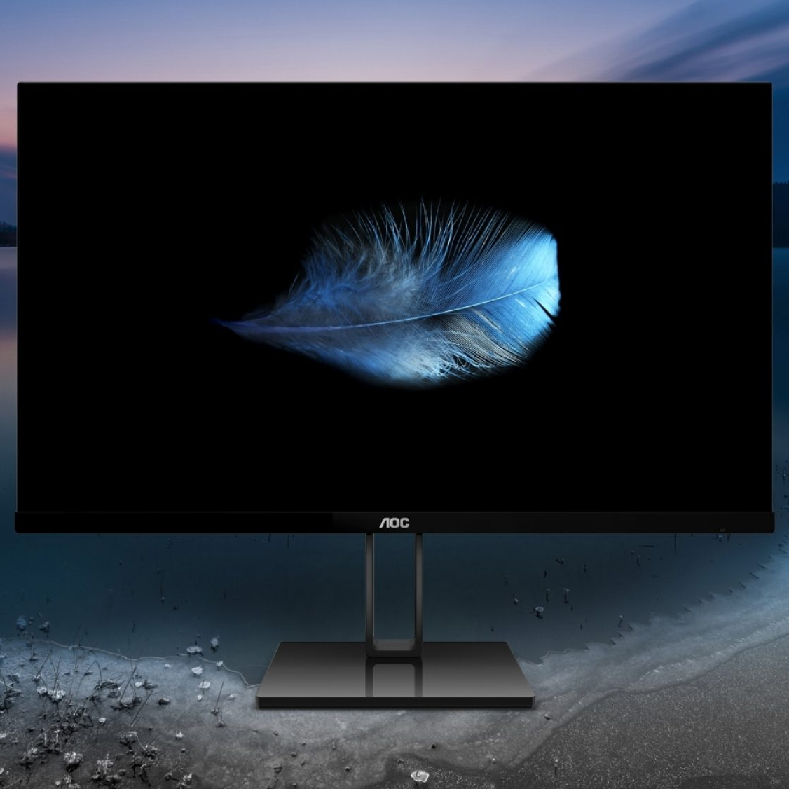 Sleek, Frameless Design