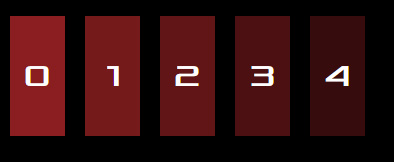 number from 0-4