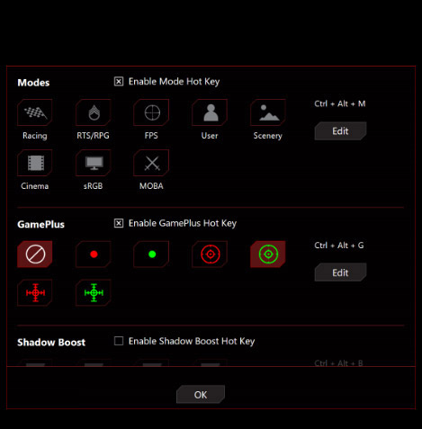 screenshot of mode elect