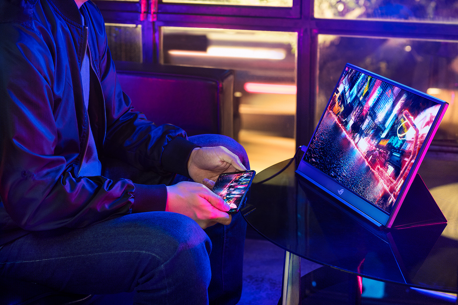 For mobile gaming