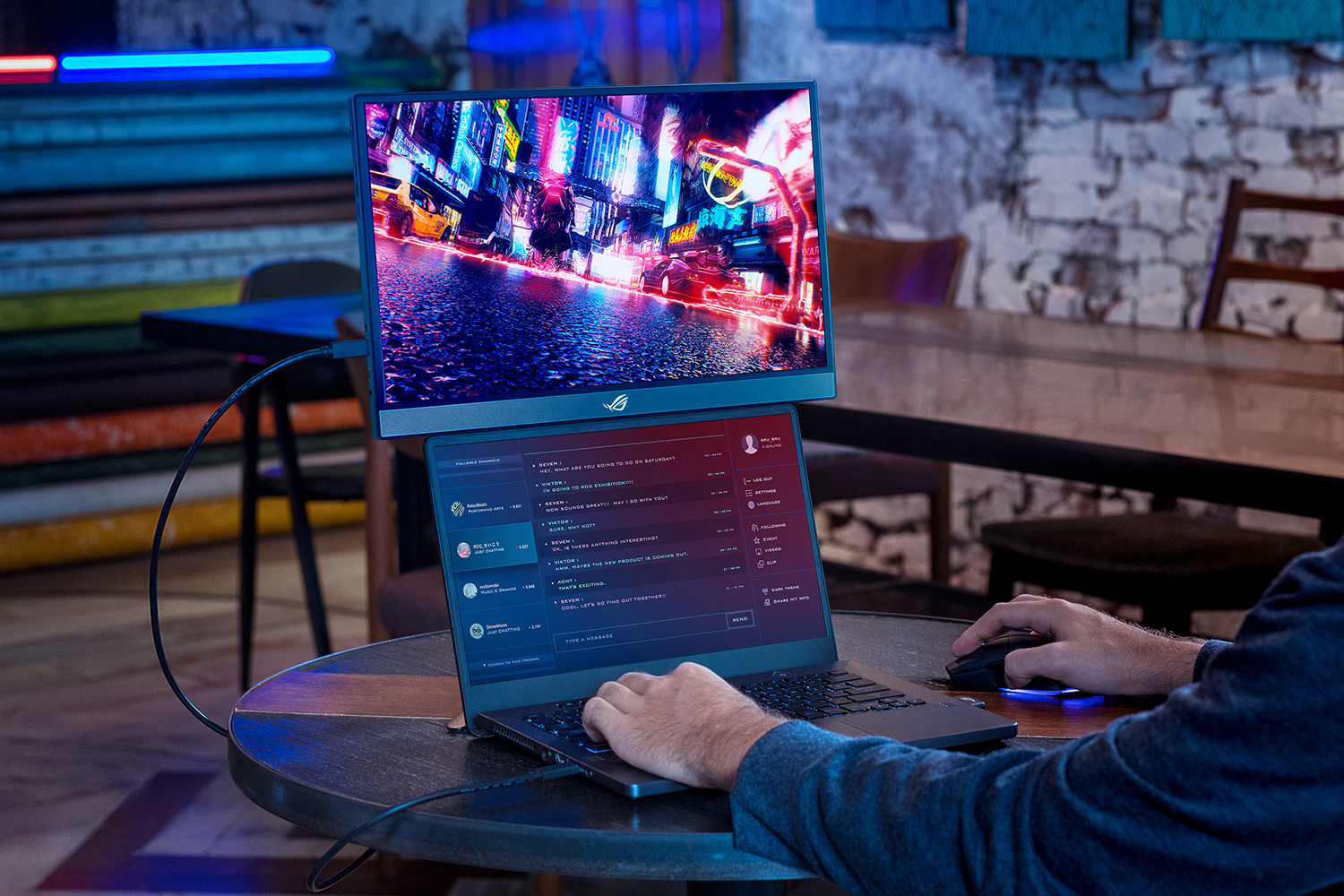 For laptop external monitor