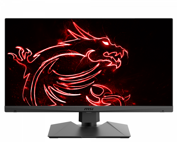 a sketch dragon in red as screen of the monitor