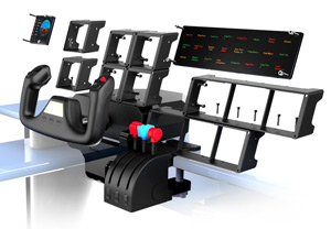 Saitek Pro Flight Simulator Cockpit Shell—The Ideal Hangar for Flight Sim Gear