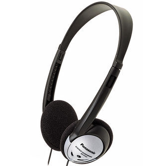 Panasonic Lightweight On-Ear Headphones facing forward