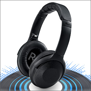 explains H9000 ANC Wireless Bluetooth Headphones' IMMERSIVE LISTENING