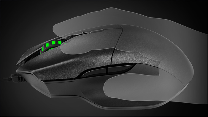 Rosewill Optical Gaming Mouse with 8 Buttons