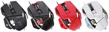 Mad Catz R.A.T. 5 Gaming Mouse - Available in Four Colors