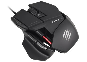 Mad Catz R.A.T. 3 Gaming Mouse for PC and Mac