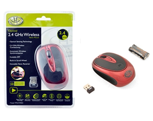 GEAR HEAD 2.4 GHz Wireless Optical Mobile Mouse