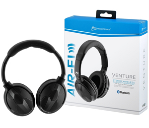 Air-Fi® Venture AF52 Stereo Bluetooth Wireless Headphones with Headset Functionality