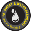 Sweat & Water Resistant