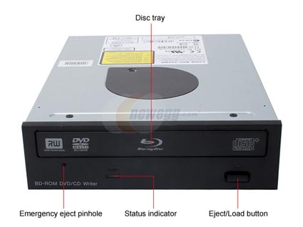 Pioneer Black Blu-Ray Combo SATA Model BDC-202BK - OEM