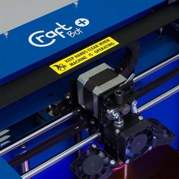 Craftbot Plus Fff Fused Filament Fabrication D Printer Gentian