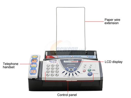 brother FAX575 Ribbon Transfer Personal Plain Paper Fax, Phone & Copier - Retail
