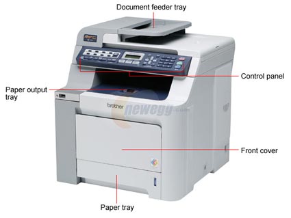 brother MFC Series Personal Color Laser Printer - Retail