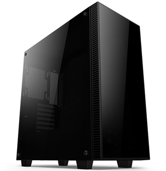 anidees AI-Crystal-Lite Tempered Glass Mid Tower Gaming Computer Casen