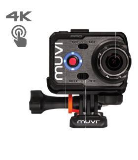 Muvi K-Series K-2 Pro 4k Wi-Fi Handsfree Camera