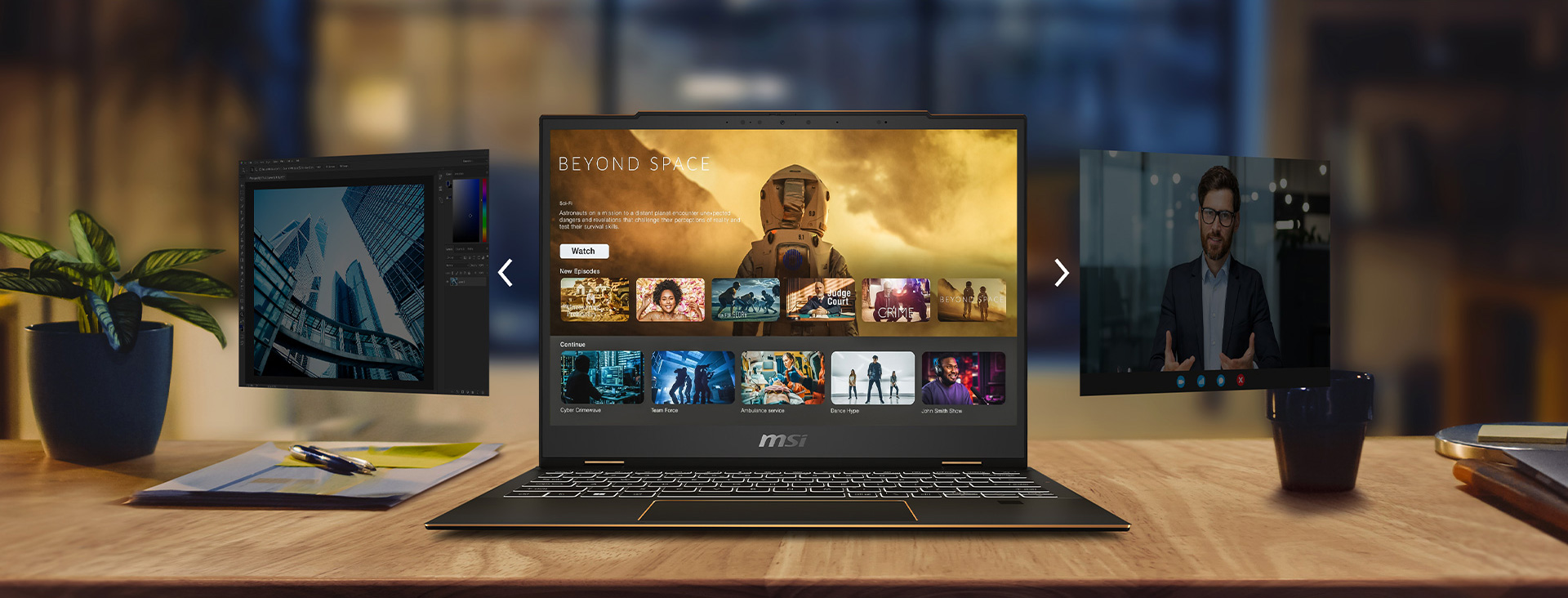 MSI Summit E13 AI Evo Laptop